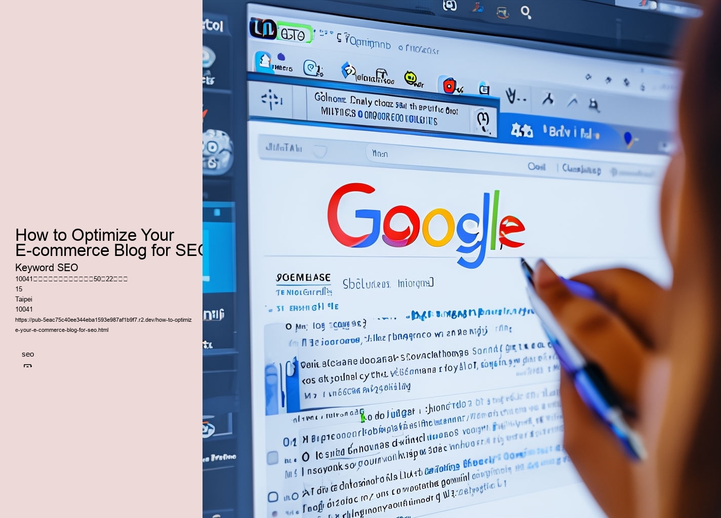 How to Optimize Your E-commerce Blog for SEO