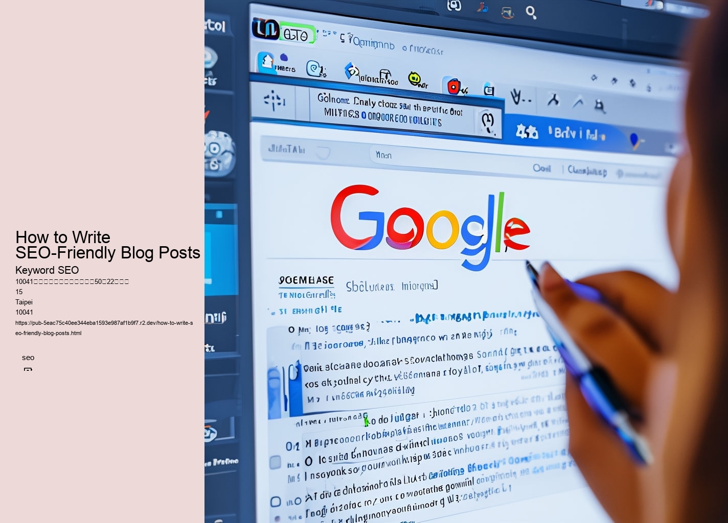 How to Write SEO-Friendly Blog Posts